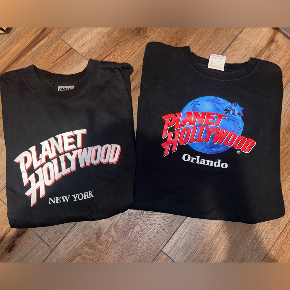 Planet Hollywood Vintage Tshirt Bundle